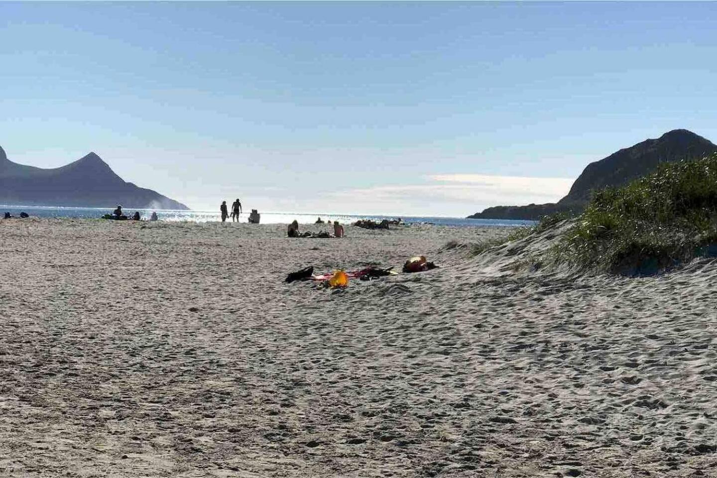 Haukland Beach House Leknes Exterior foto